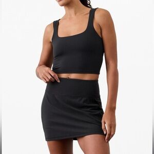Athleta Black Skort